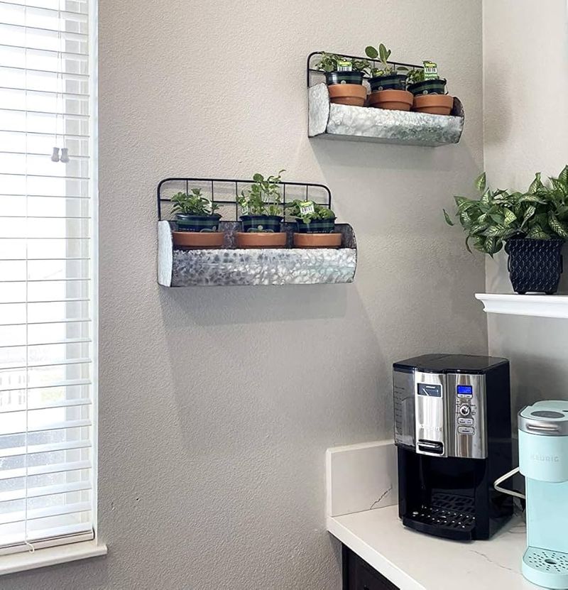 Galvanized Metal Accents Prevent Rust Issues