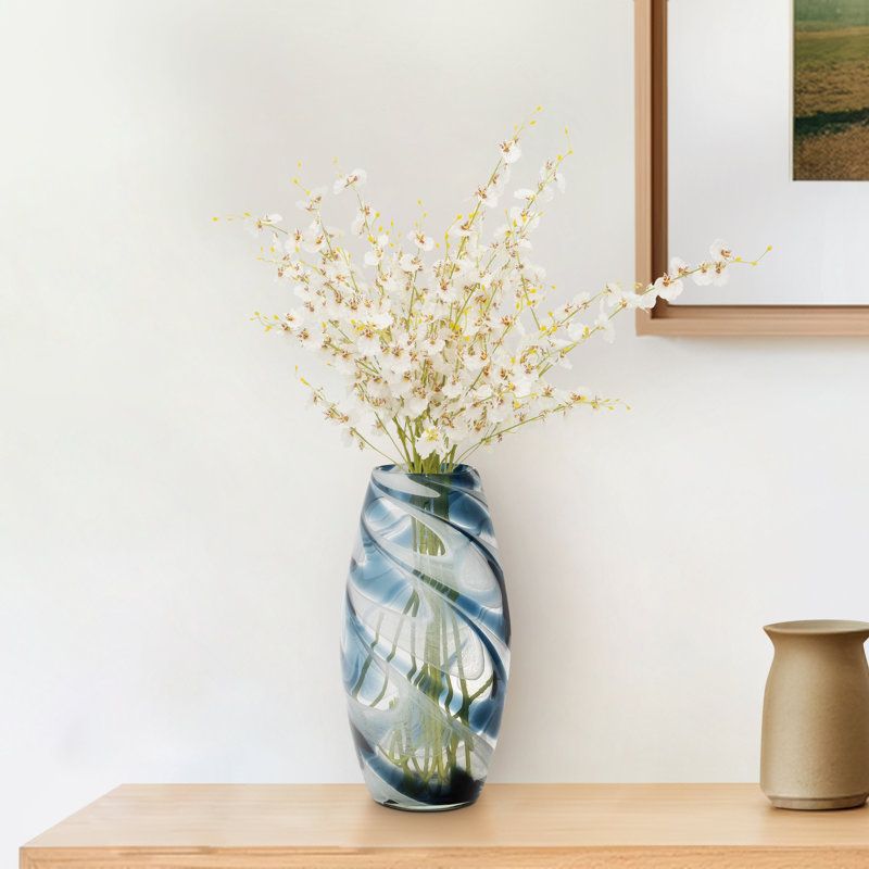 Hand-Blown Glass Swirls
