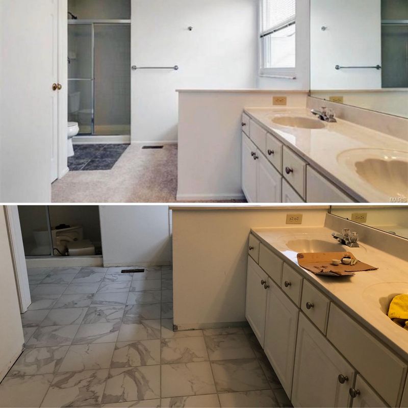 Carpeted Bathrooms