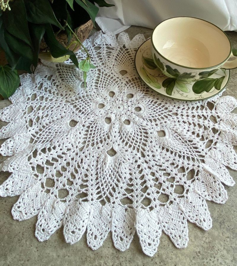 Use Lace Doilies or Crocheted Accents
