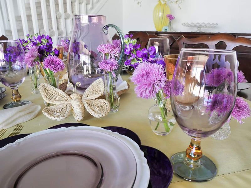 Lavender Glassware