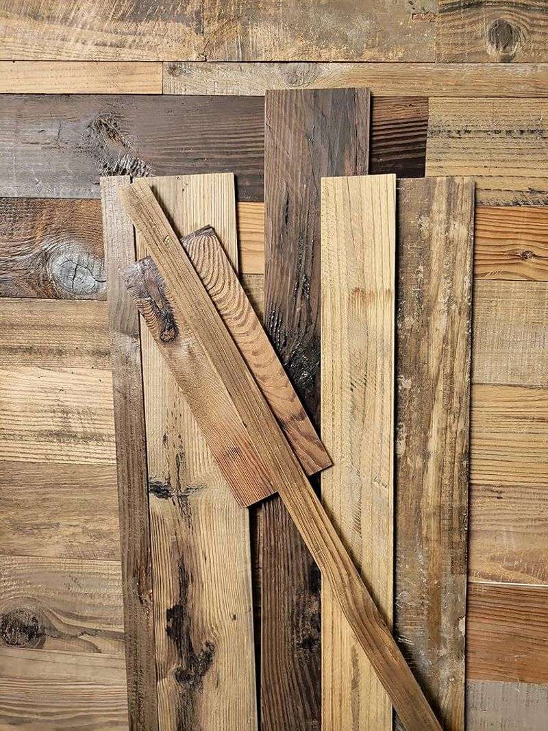 Cover with Reclaimed Wood Planks