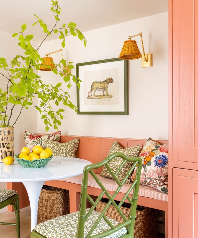 Coral Breakfast Nooks