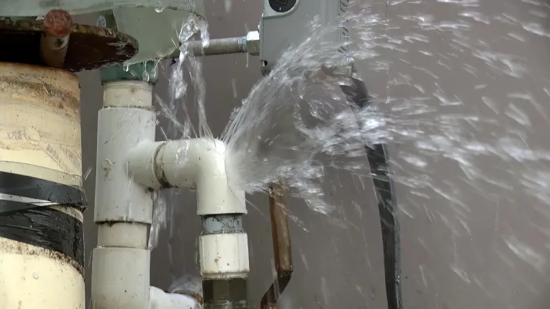 Using Too Much Water Pressure