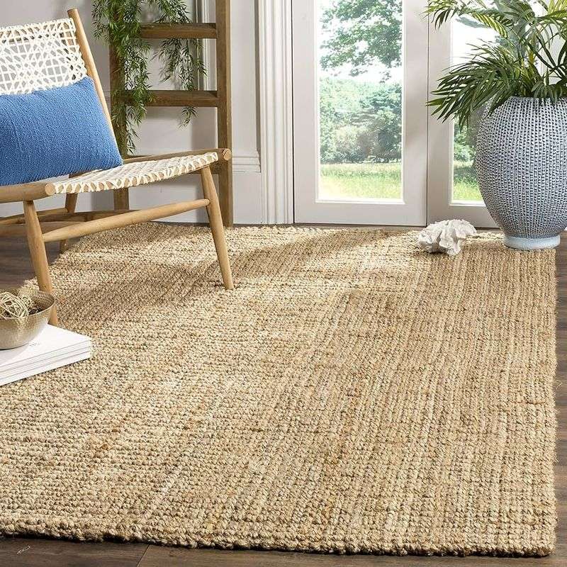 Woven Rugs with Natural Fibers