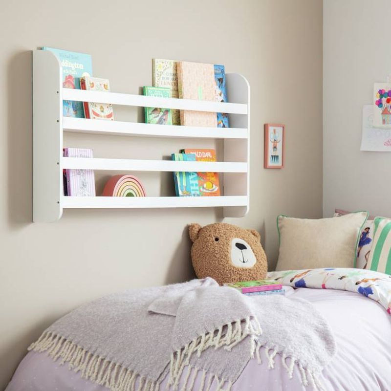 Wall-Mounted Bookshelves