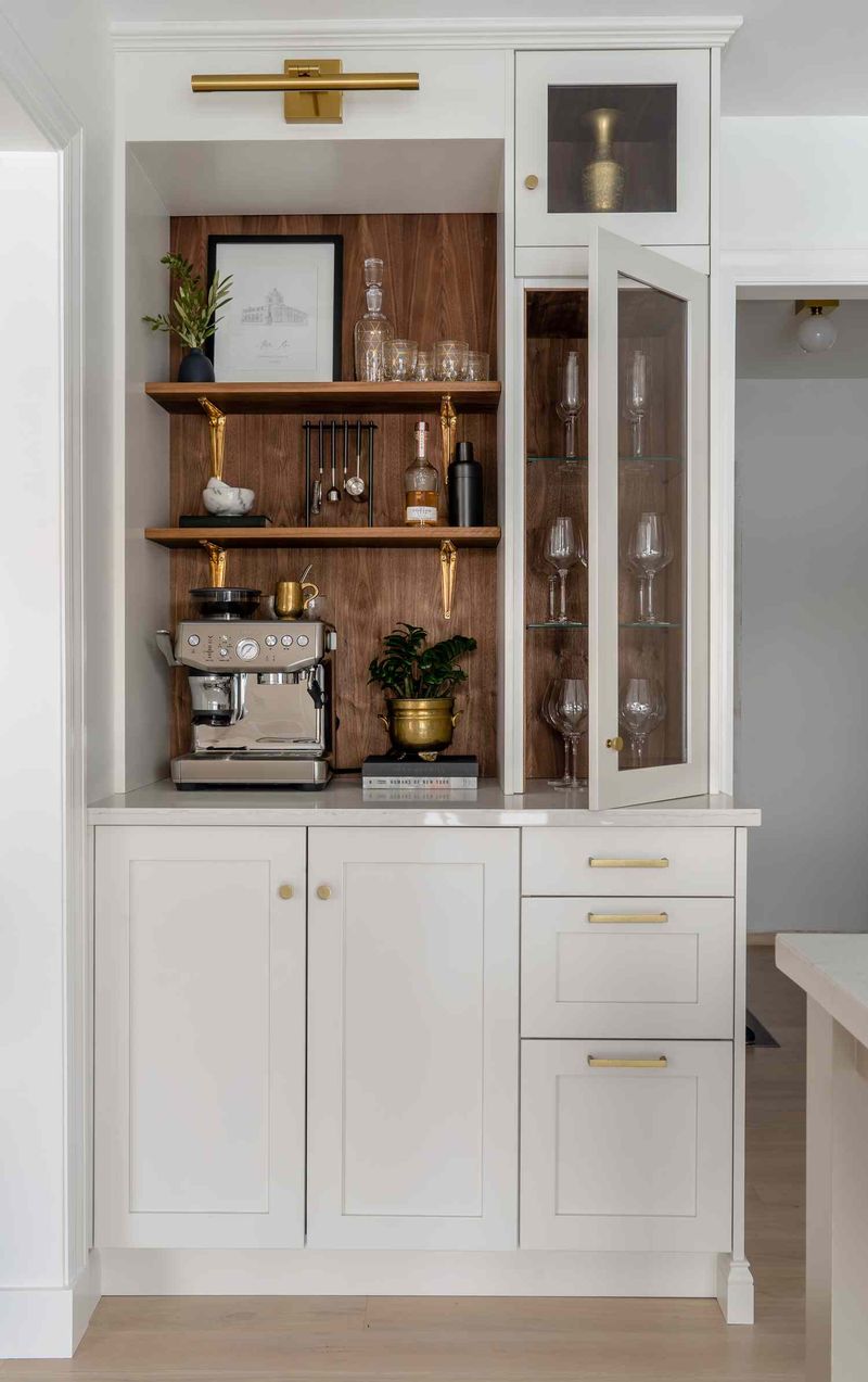A dedicated coffee or beverage station
