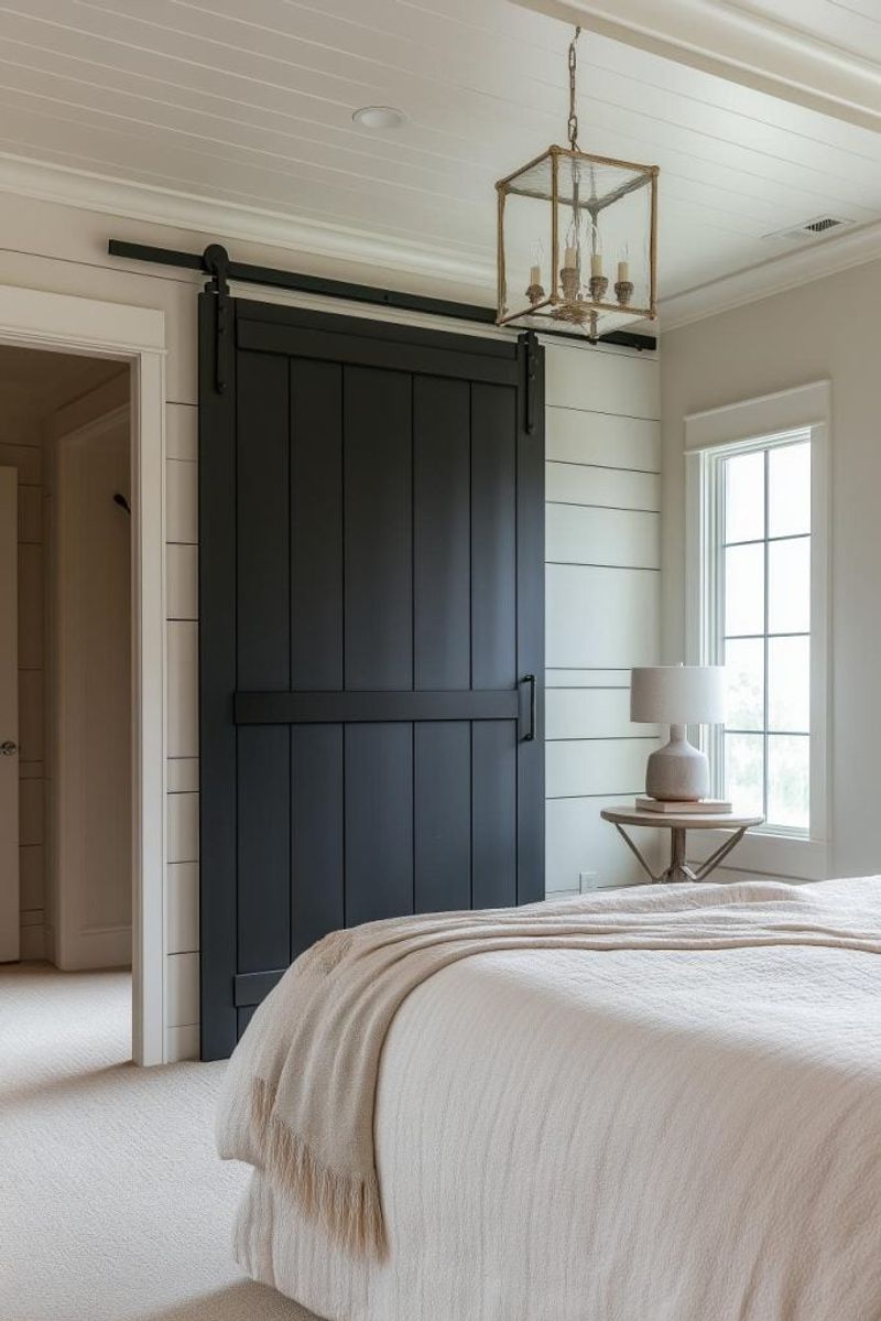 Choose Paneled Wood in a Moody Color