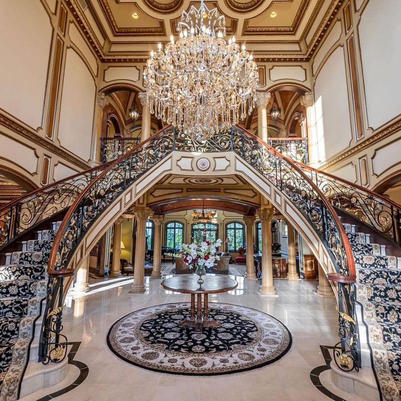 Gaudy Château-Style Trophy Homes With Clashing Finishes