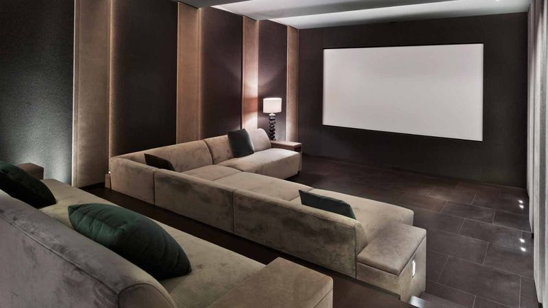 Home Theaters in Small Houses