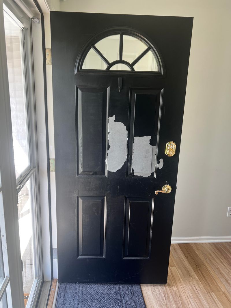 Faded Or Chipped Front Door Paint