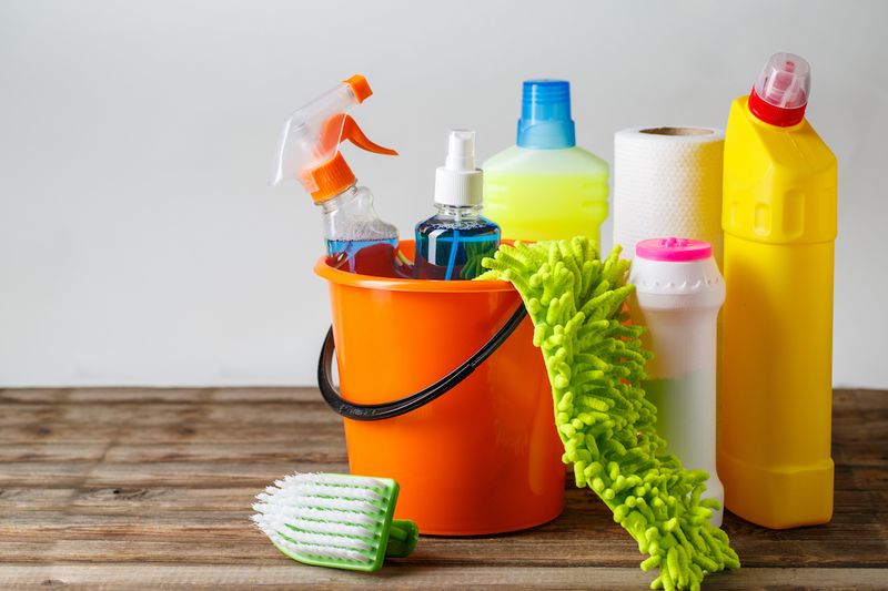 Using Harsh Chemical Cleaners