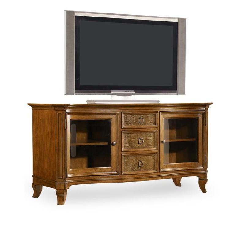 Carved Oak Entertainment Centers