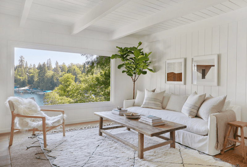 Linen Slipcovered Sofas