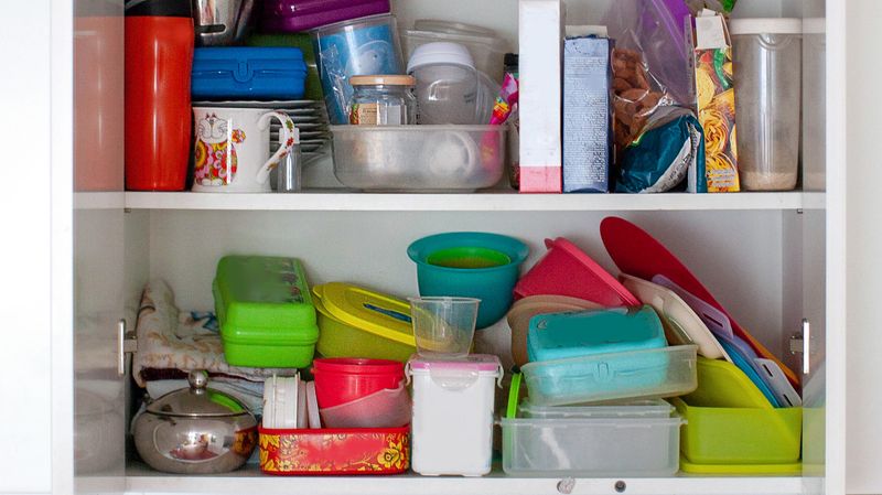 Mismatched Food Storage Containers