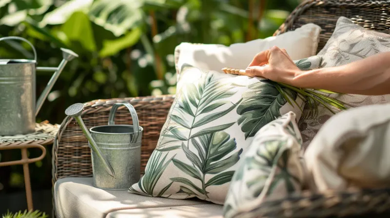 Scatter Some Outdoor Pillows