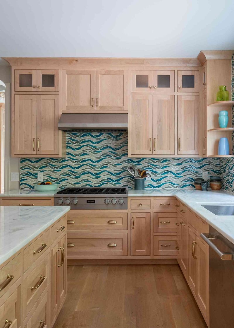 Install a Colorful Tile Backsplash