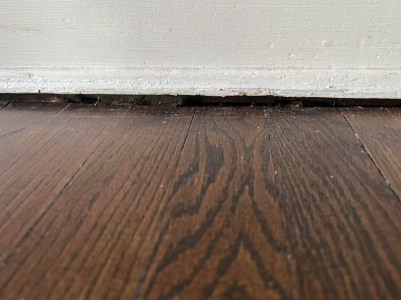 Uneven Baseboards And Trim