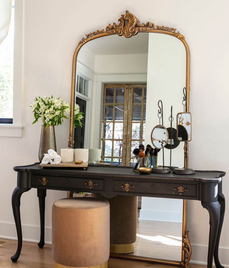 Add Metallic Accents in Gold or Brass