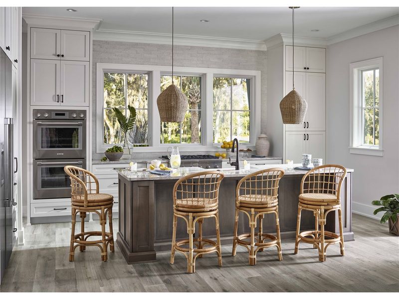 Wicker Bar Stools