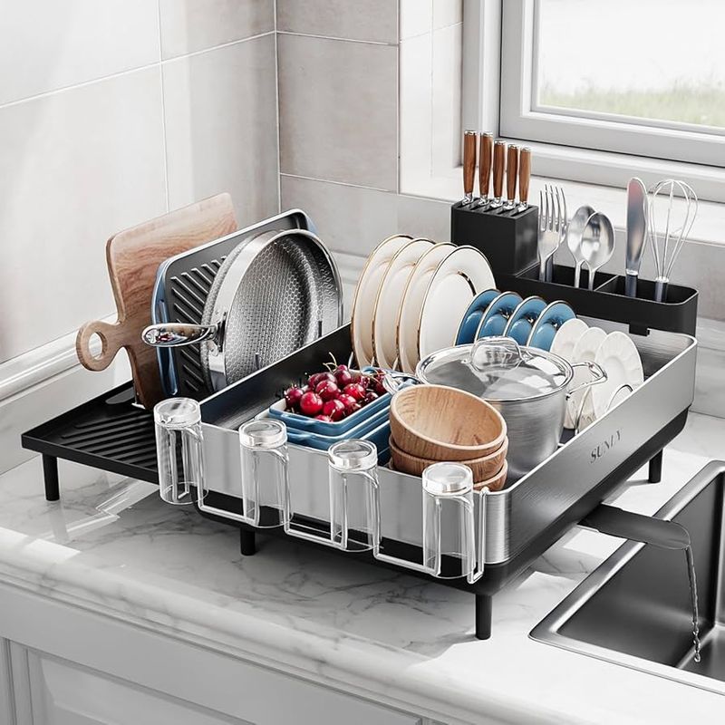 Stylish dish rack