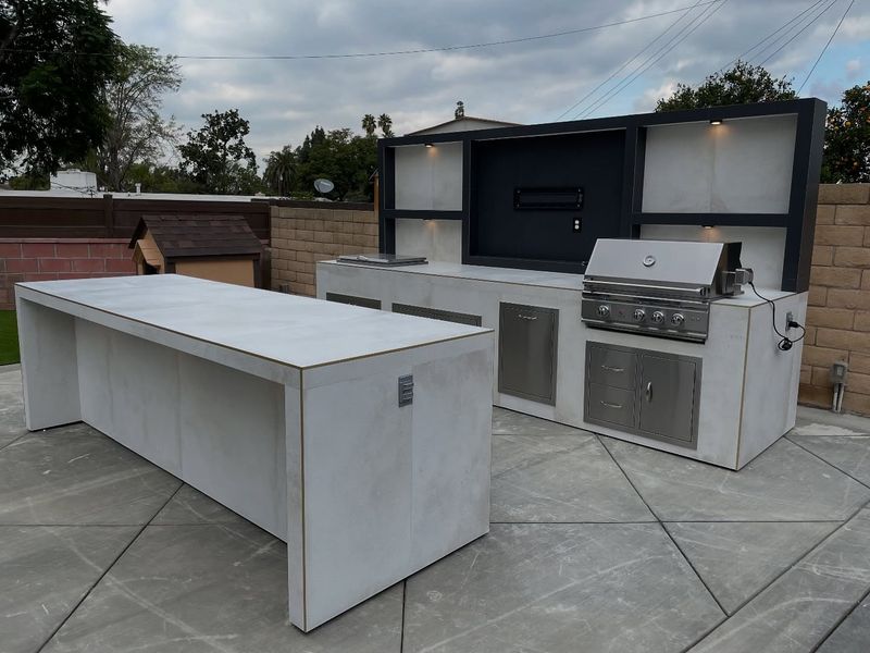 Dual-Level Countertops for Dining and Prep