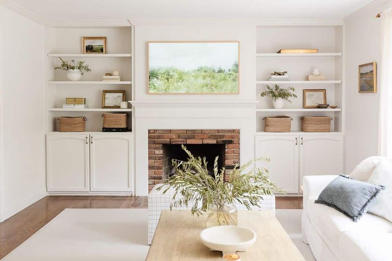 Style Shelves With Light-Colored Decor Items