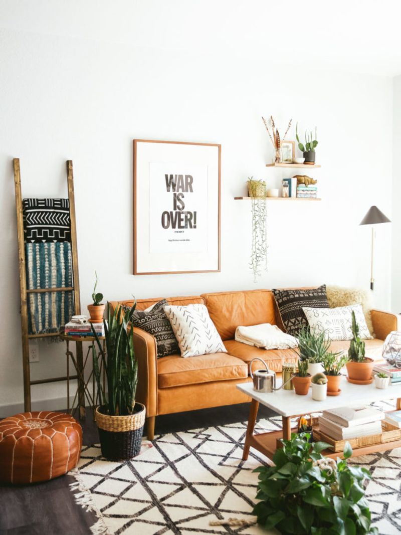 Use Greenery for Organic Softness