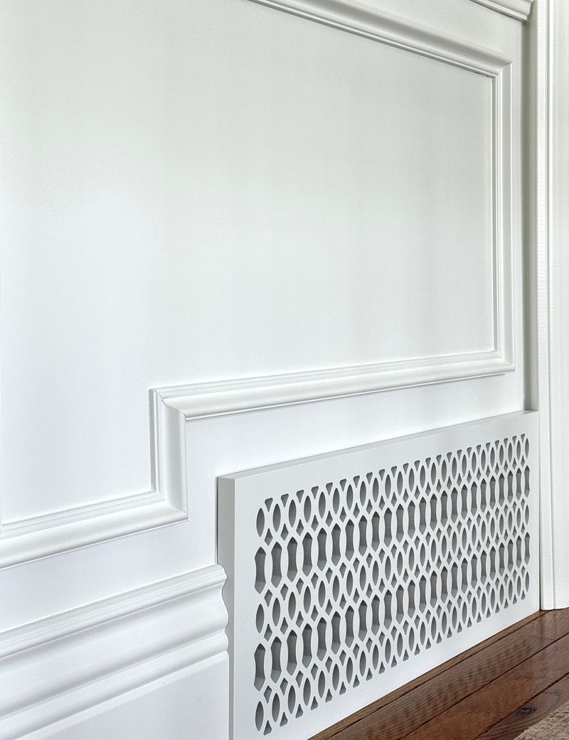 Frame the Vent with Trim and Molding