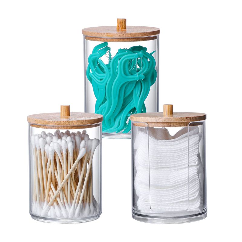 Store Cotton In Clear Containers