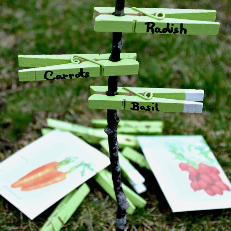 Homemade Plant Markers