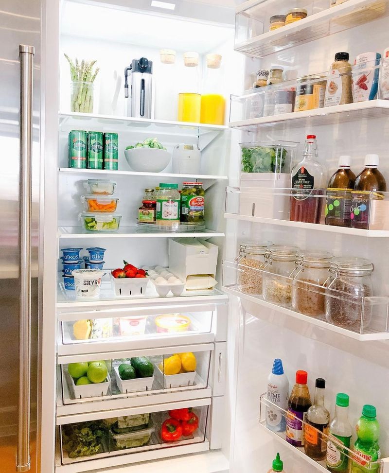 Organize Refrigerator By Zones