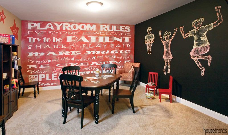 Chalkboard Walls Encourage Creativity