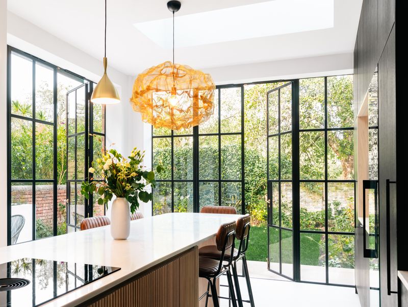 Steel Frame Windows Maximize Natural Light