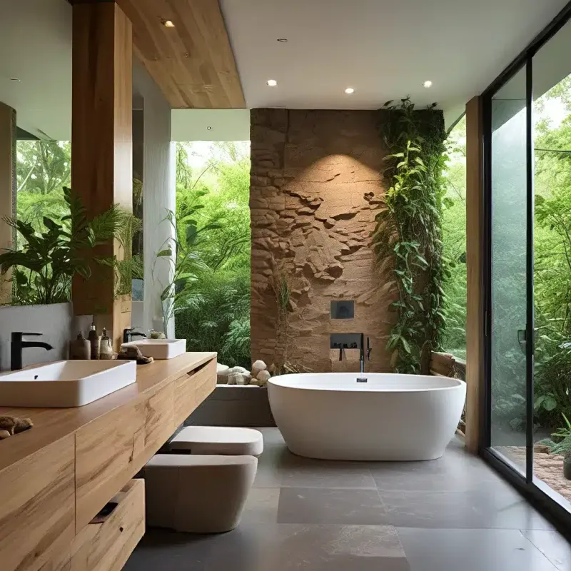 Biophilic Bathrooms