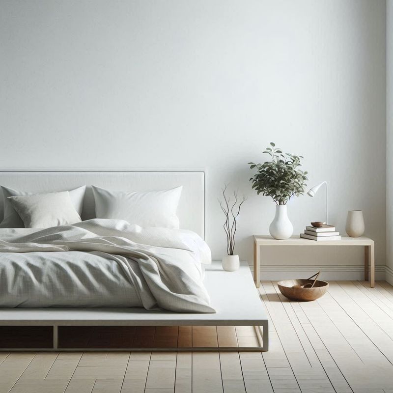 Decluttered and Kept Surfaces Bare