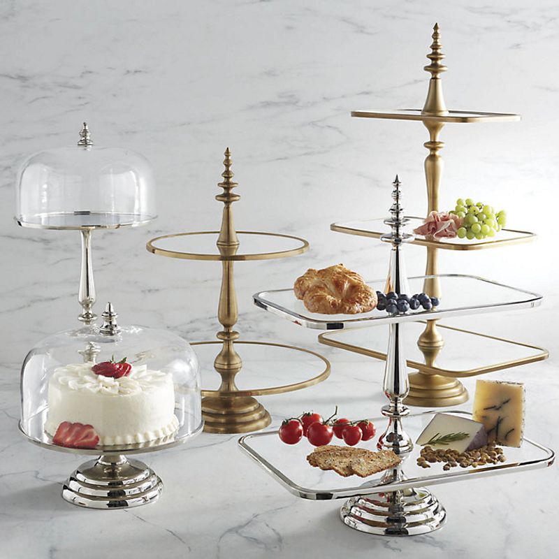 Stack Cake Stands for Vertical Storage and Display