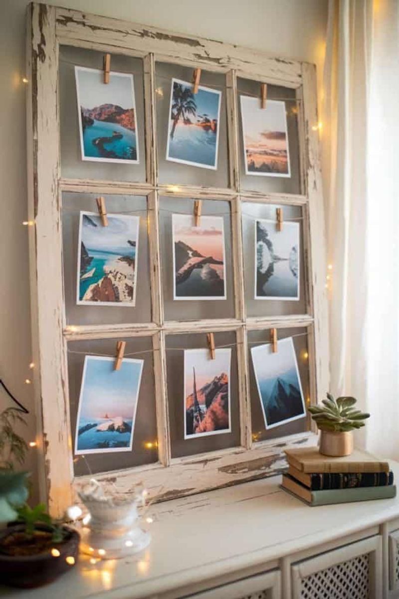 Salvaged Window Frames