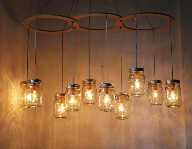 Mason Jar Light Fixtures