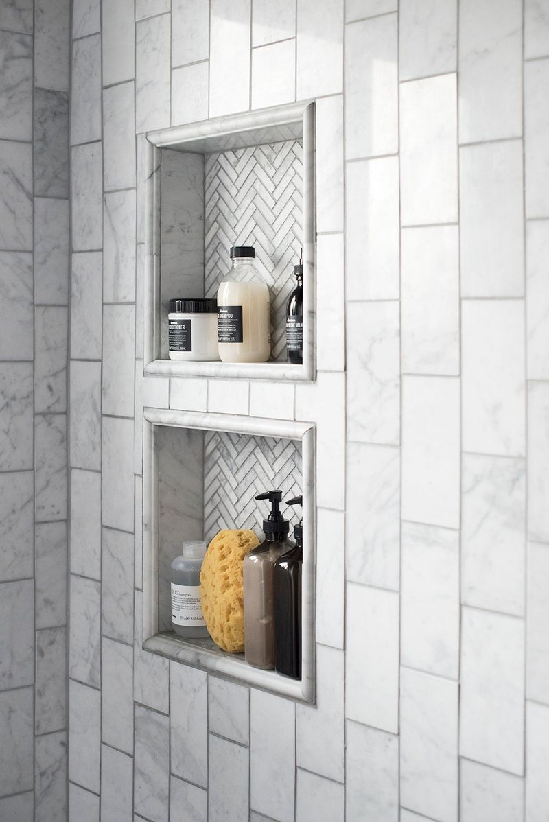 Built-in Shower Niches