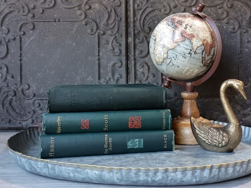 Antique Book Decor