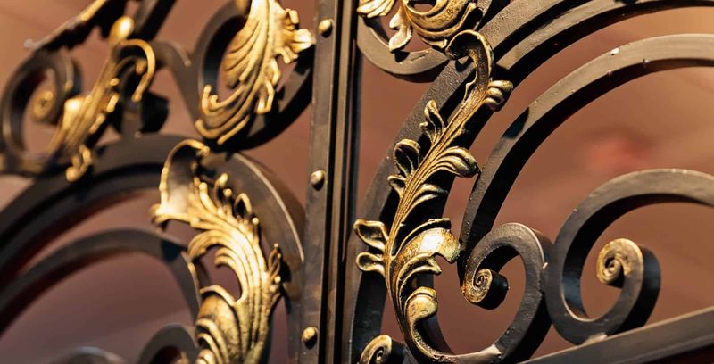 Wrought Iron Accents