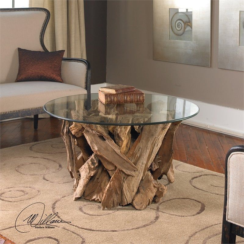 Glass-Top Accent Tables