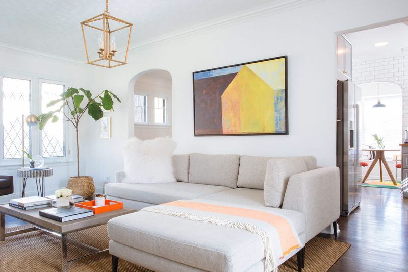 Align Art With Furniture Proportions
