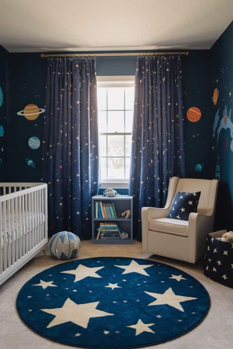 Navy Blue Nursery