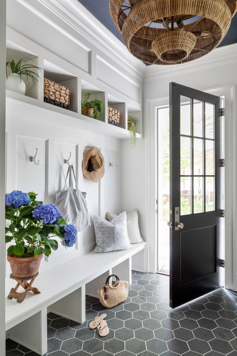 Luxurious Mudroom Entry