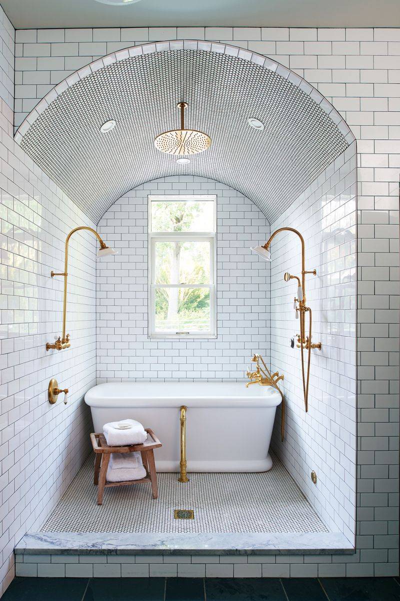 Converted Closet Tub