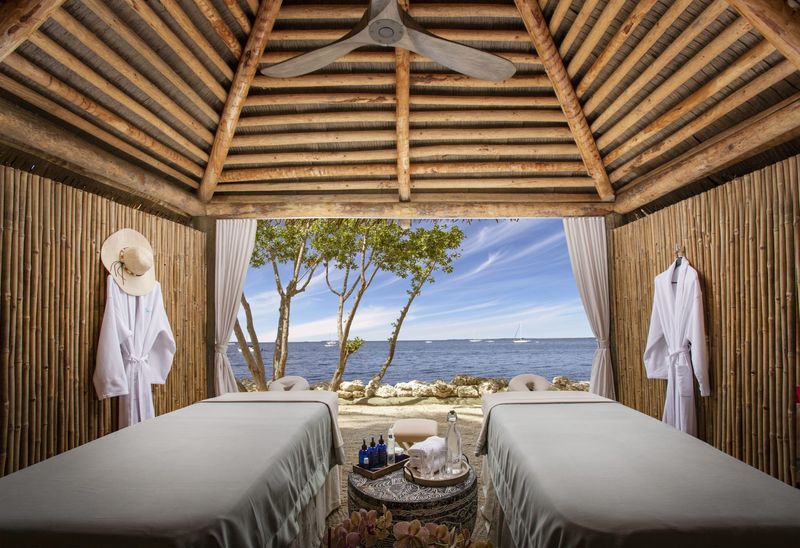 Outdoor Massage Cabana