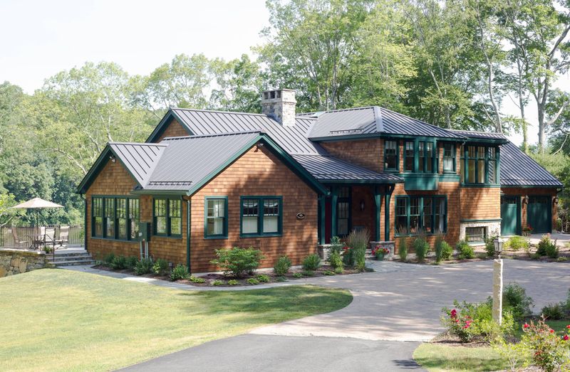 Craftsman Rooflines with Metal Accents