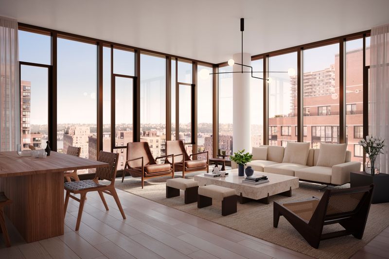 Floor-to-Ceiling Windows Without Shades